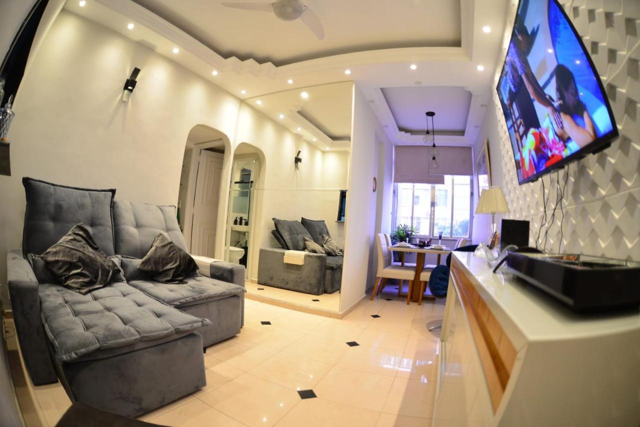 ריו דה ז'ניירו Apartamento Quarto E Sala Luxo Copacabana O Must' מראה חיצוני תמונה
