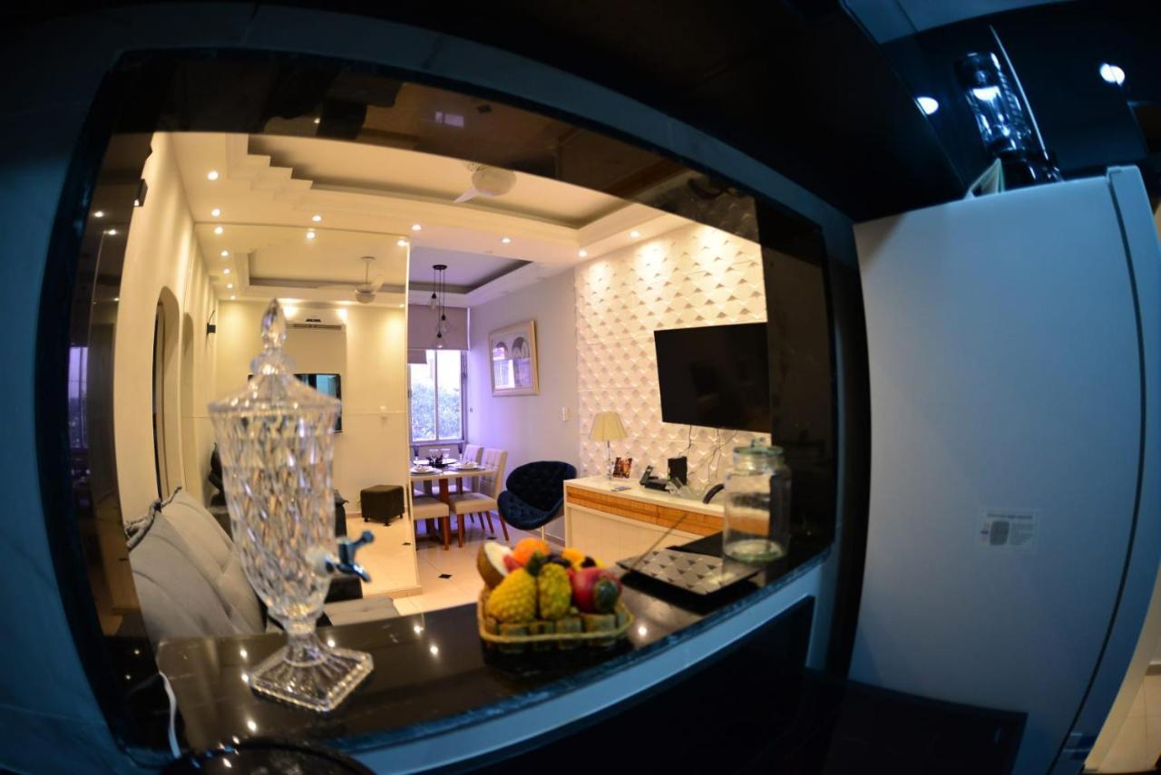 ריו דה ז'ניירו Apartamento Quarto E Sala Luxo Copacabana O Must' מראה חיצוני תמונה