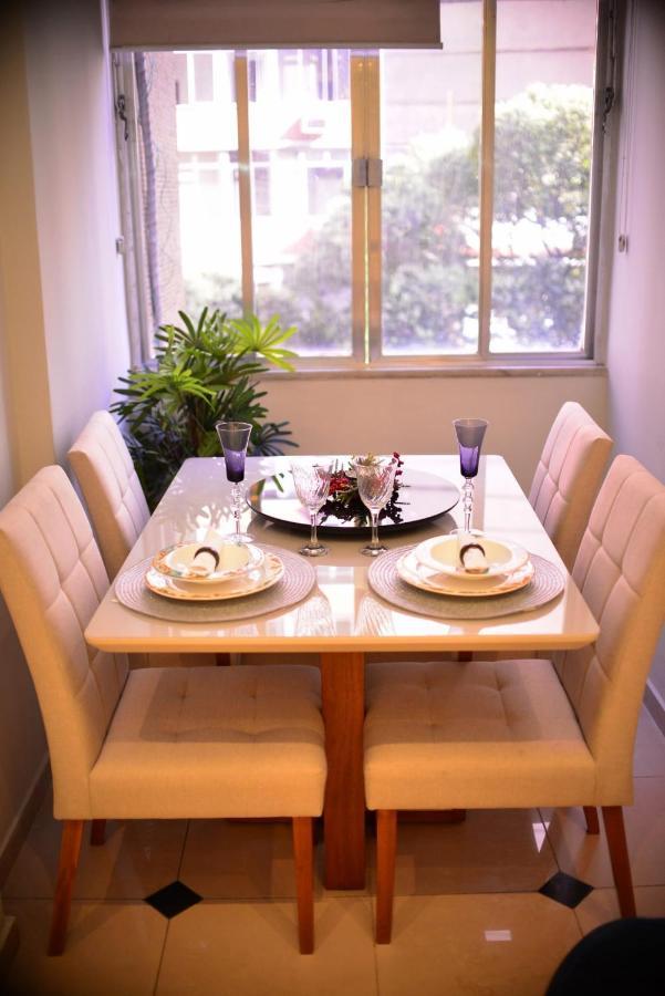 ריו דה ז'ניירו Apartamento Quarto E Sala Luxo Copacabana O Must' מראה חיצוני תמונה