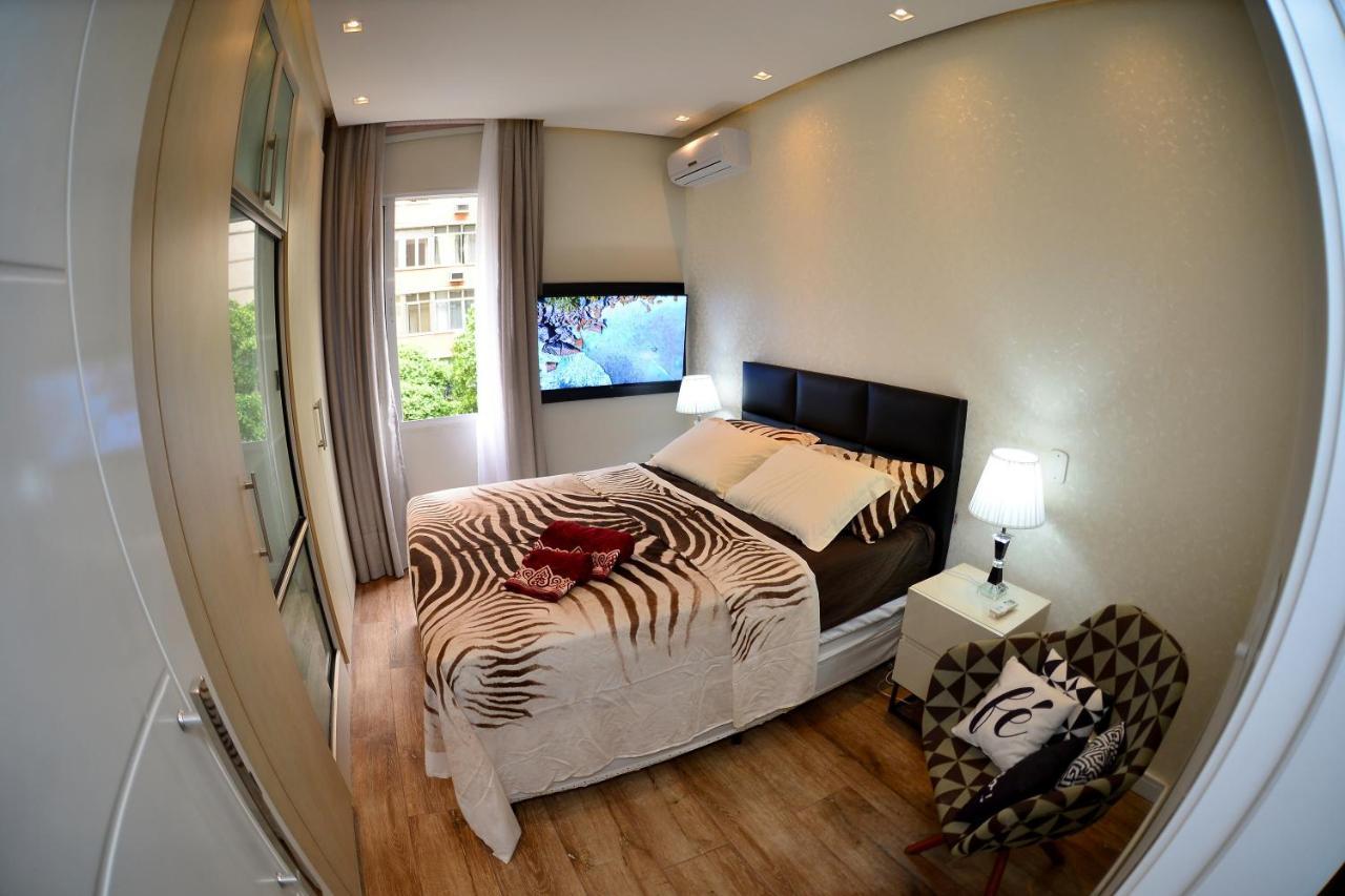 ריו דה ז'ניירו Apartamento Quarto E Sala Luxo Copacabana O Must' מראה חיצוני תמונה